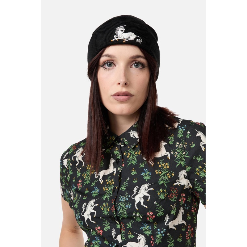 Alicorn Embroidered Beanie