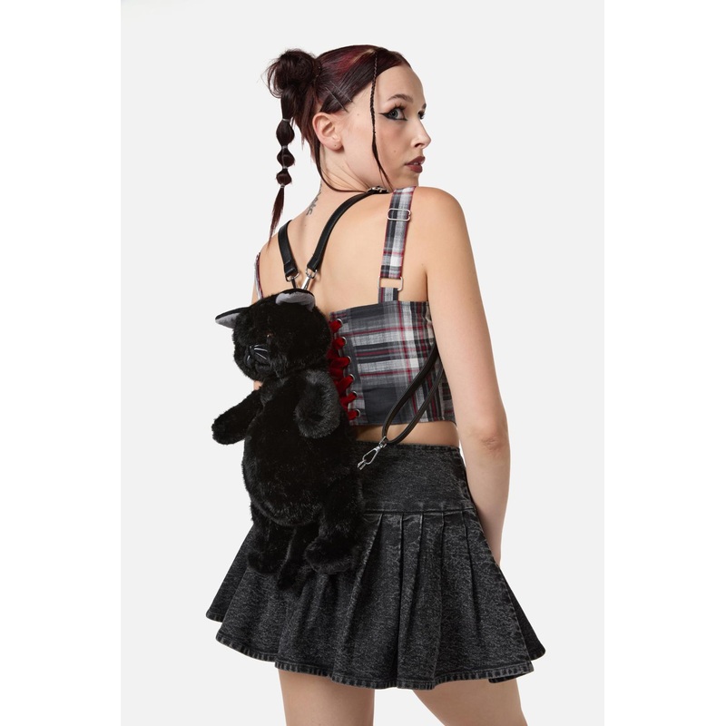Black Kitty Backpack