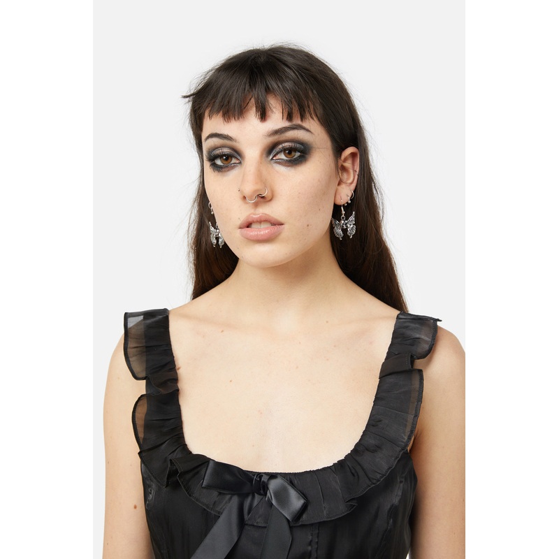 Butterfly Skull Earrings