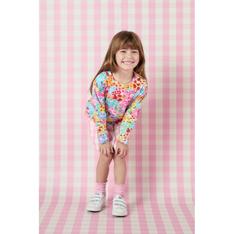 Ditsy Floral Kids LS Tee