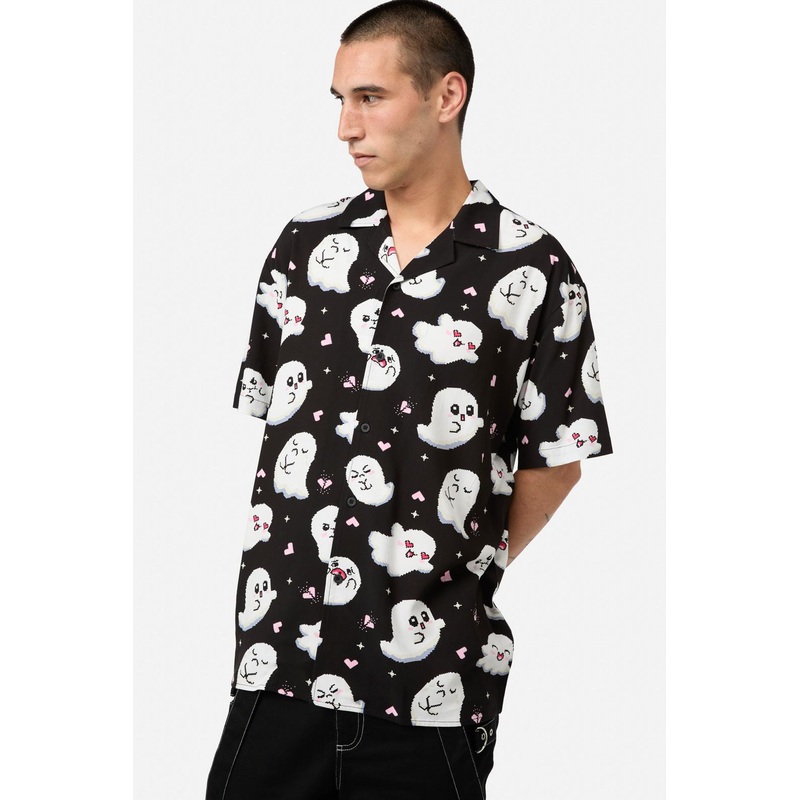Ghostie Print SS Shirt