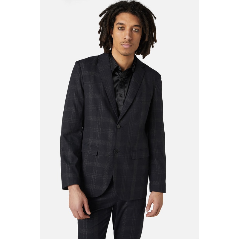 High Society Tartan Blazer