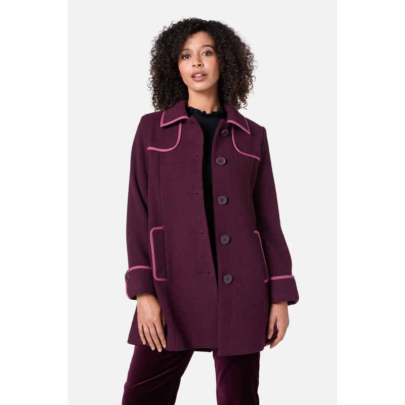 Jackie Wool Blend Coat