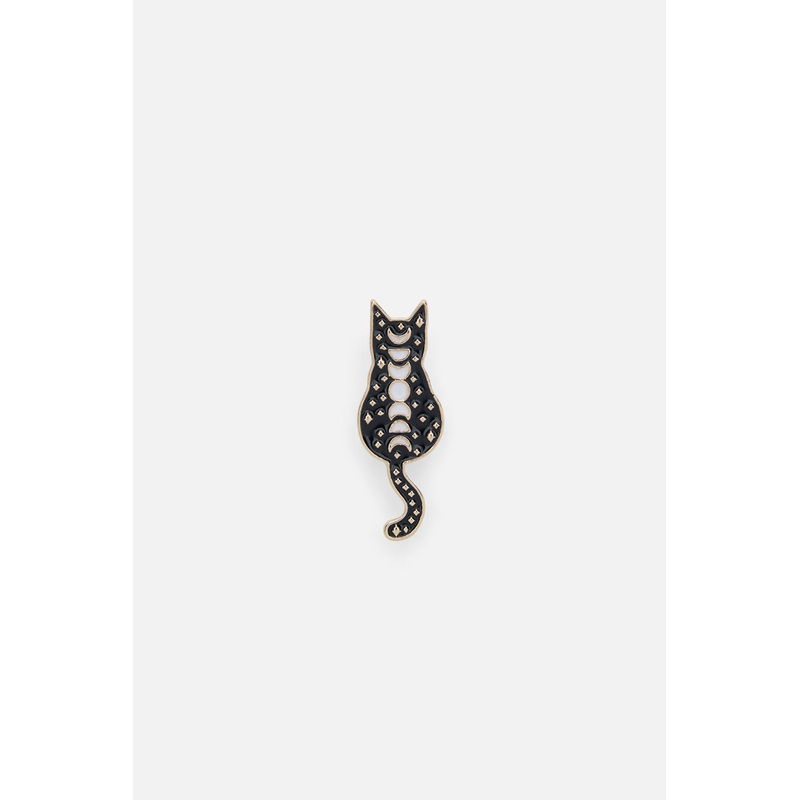 Night Cat Pin