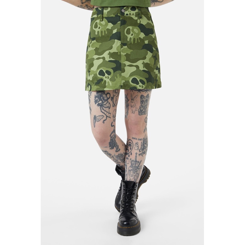 Nook Of The Garden Camo Skirt