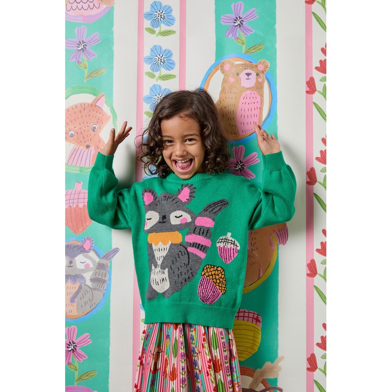 Raccoon Kids Knit