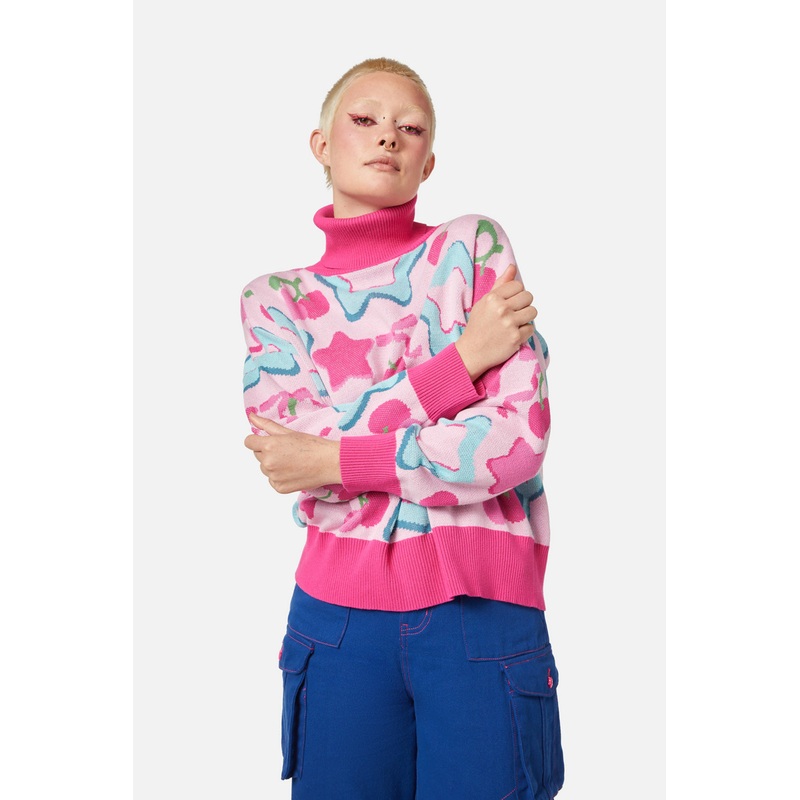 So Sweet Turtle Neck Knit