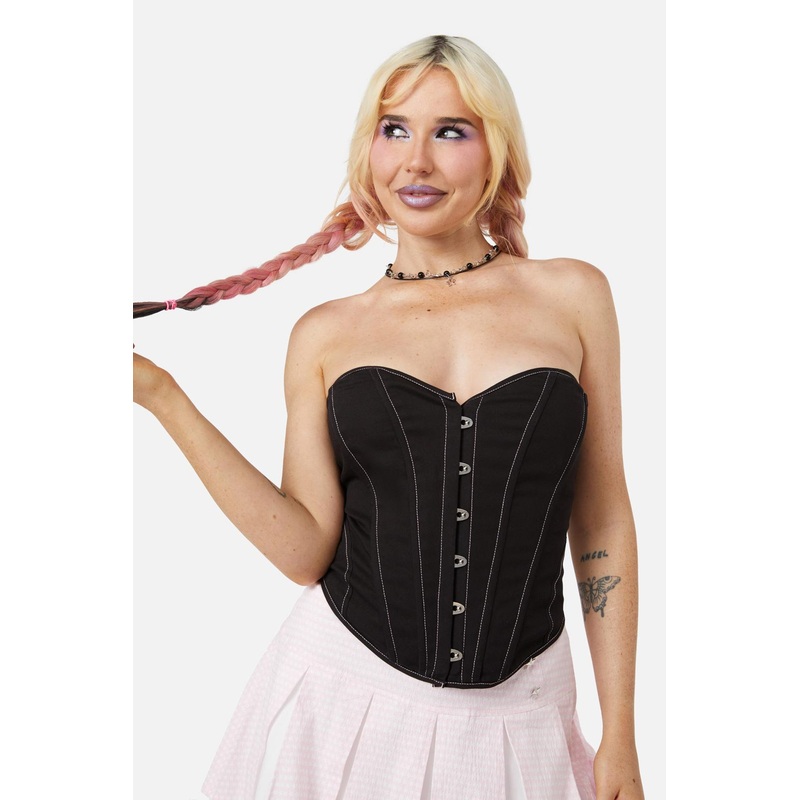 Spagettea Strapless Corset Top