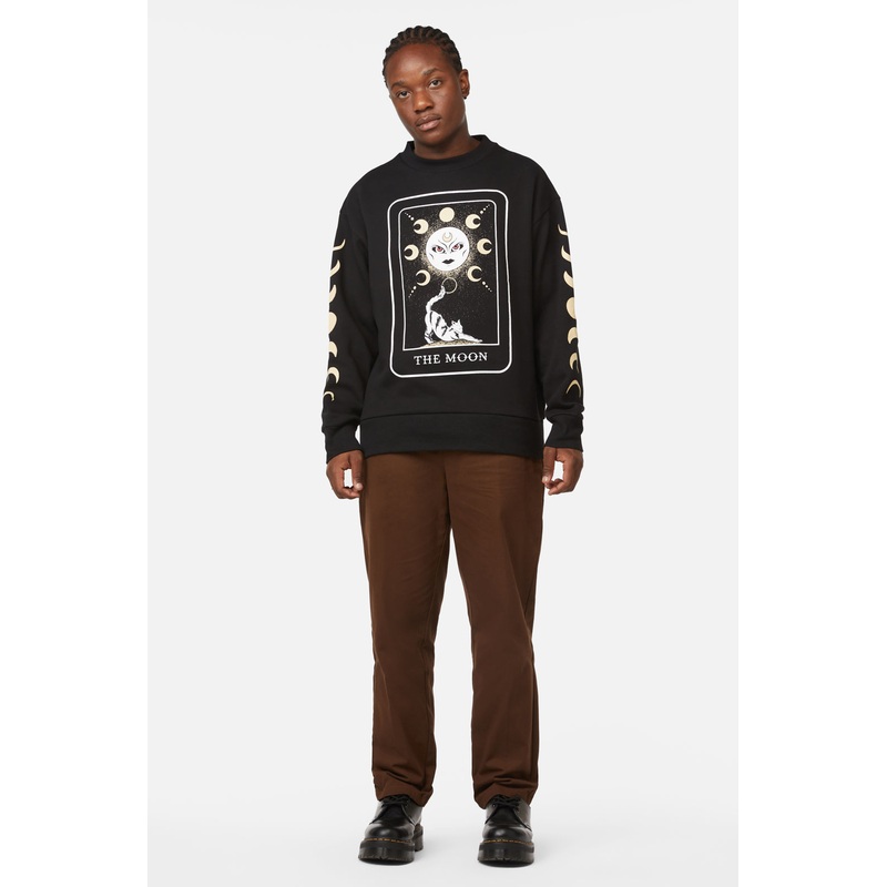 The Moon Print Long Sleeve Jumper