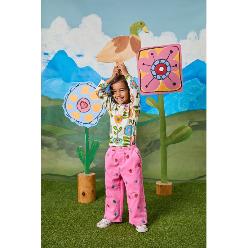 Wallpaper Kids LS Tee