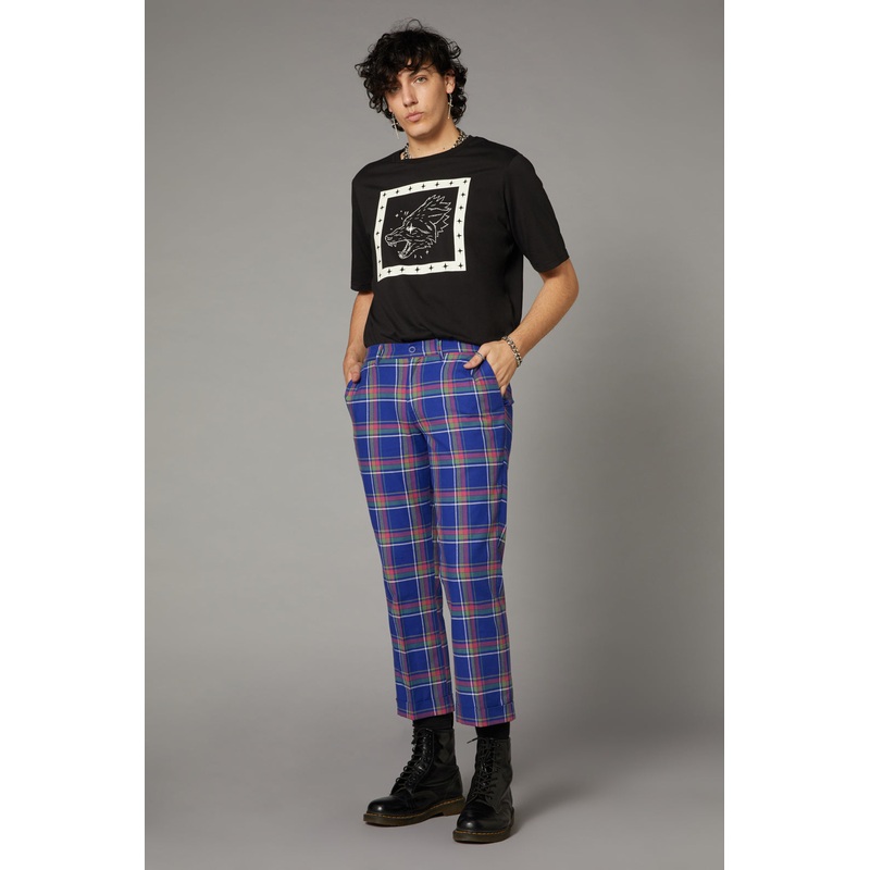 Werewolf Tartan Goth Pant