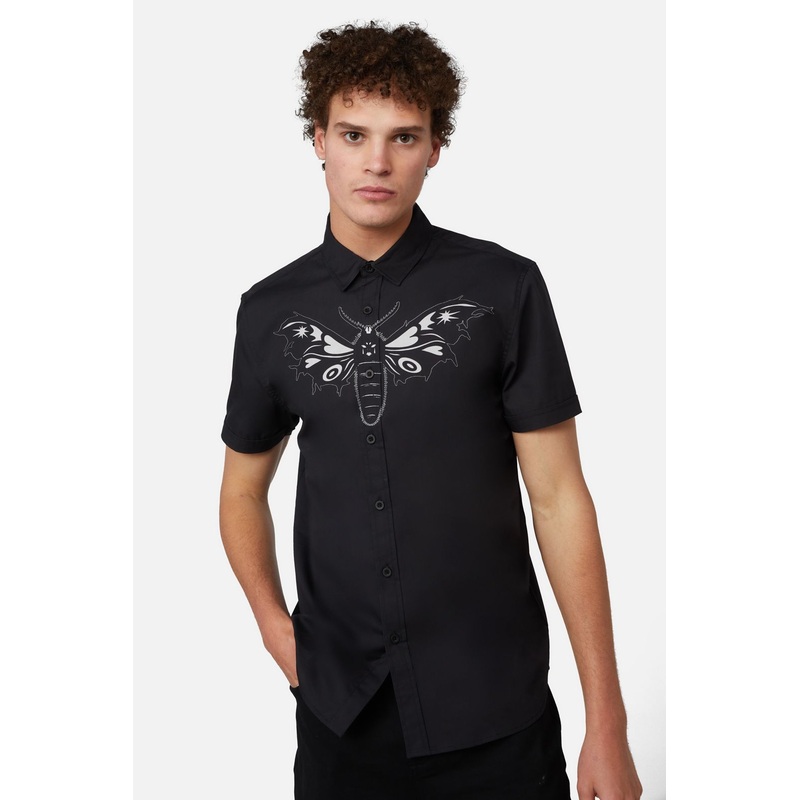 Butterfly Front Placement Shirt