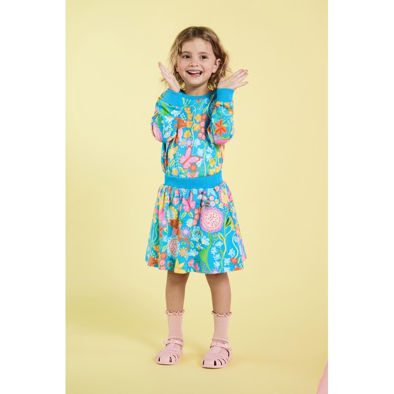 Folk Flower Kids Skirt