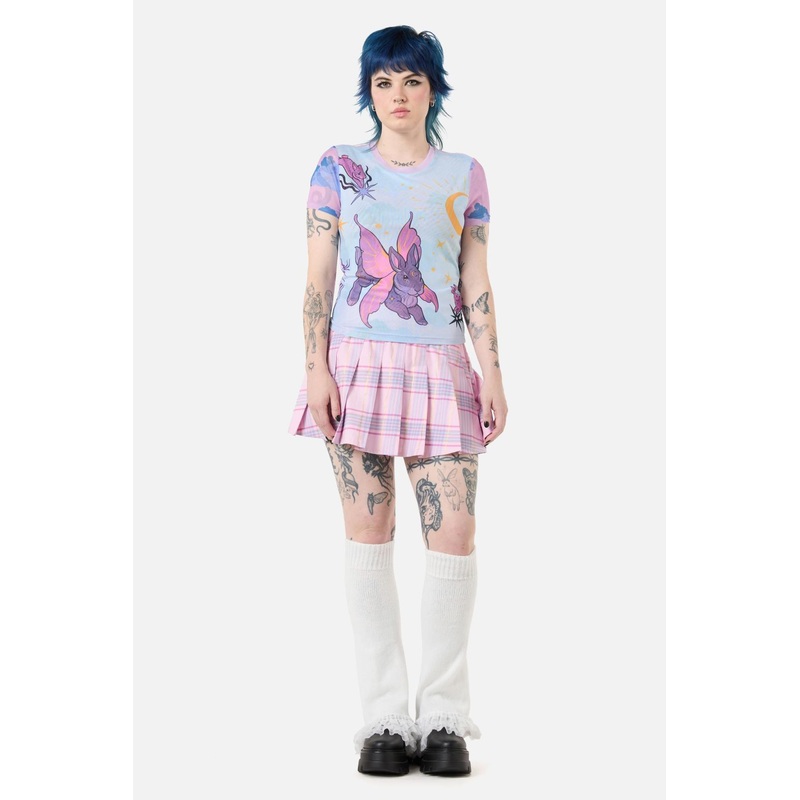 Goodnight Bunny Mesh Top