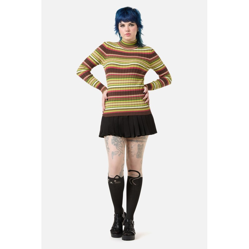 Homily Stripe Knit Top