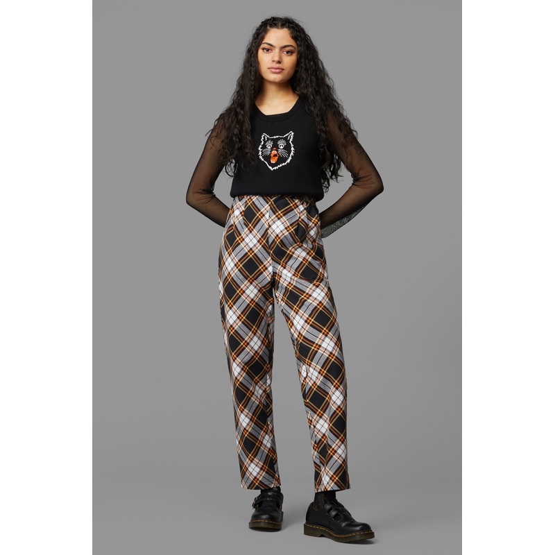 Pumpkin Tartan Pant