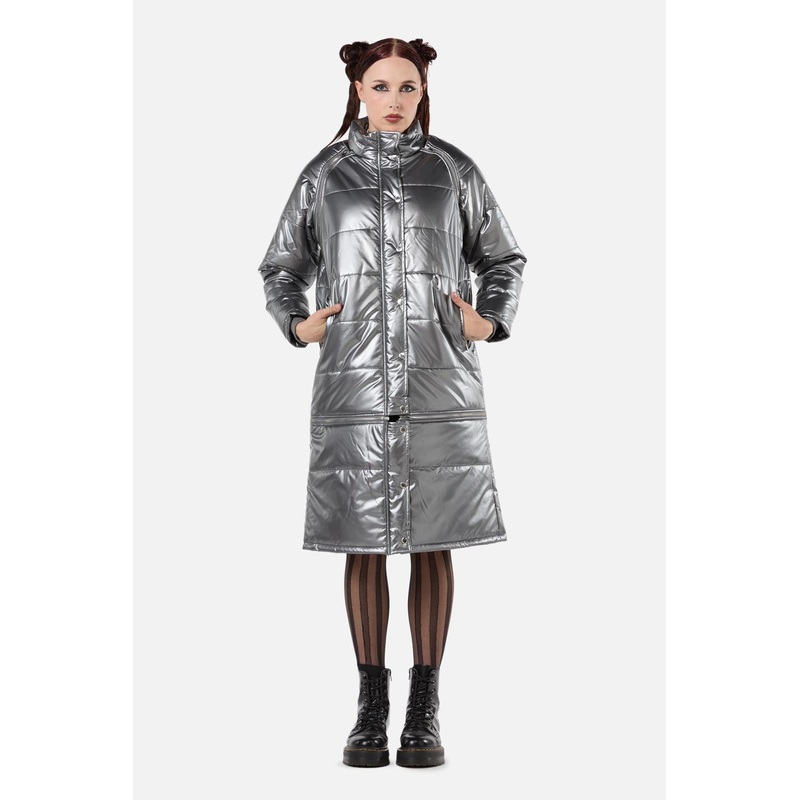 Radioactive Raver Puffer Coat