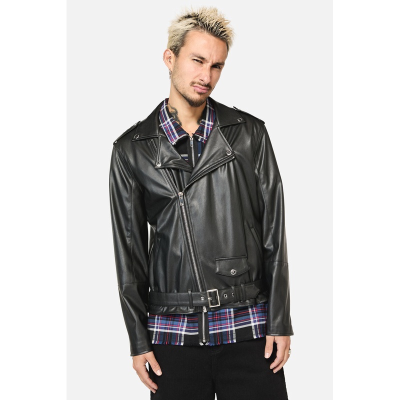 Scorpion Embossed PU Jacket