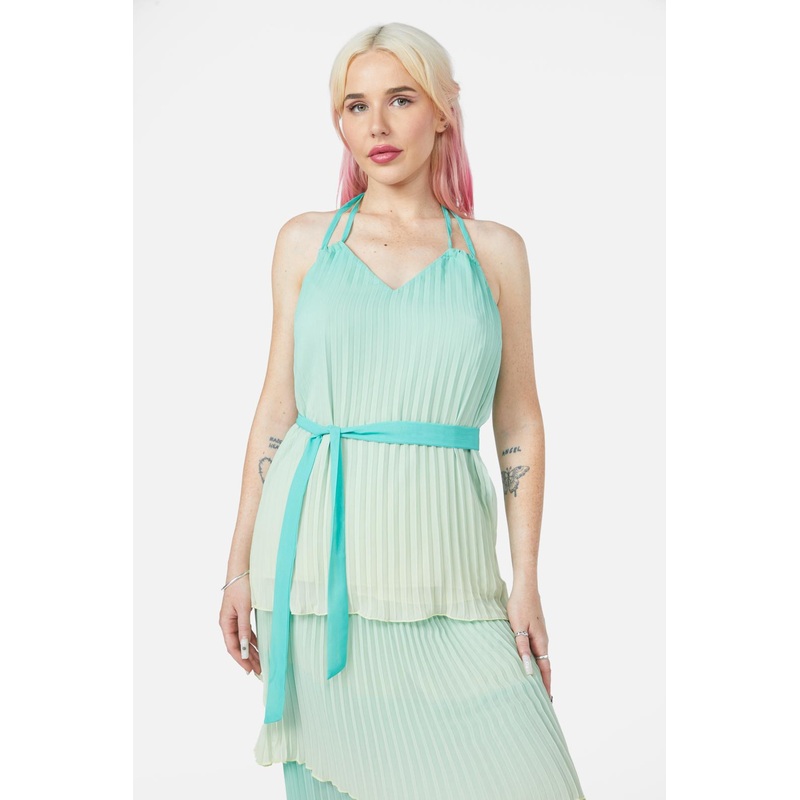 Shell Halter Neck Top