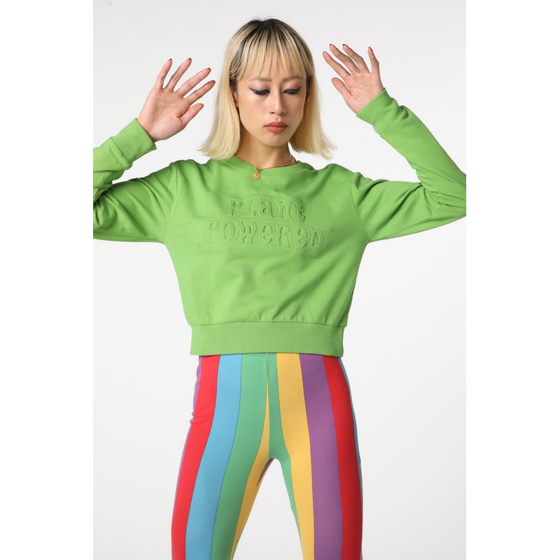 Plant Embossed Sweater