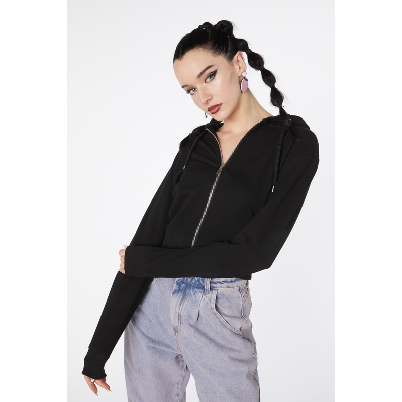 Puppy Boxy Cotton Hoodie