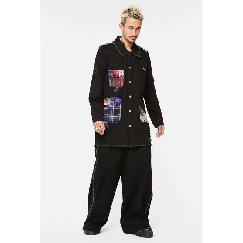 Rot Grunge Denim Jacket