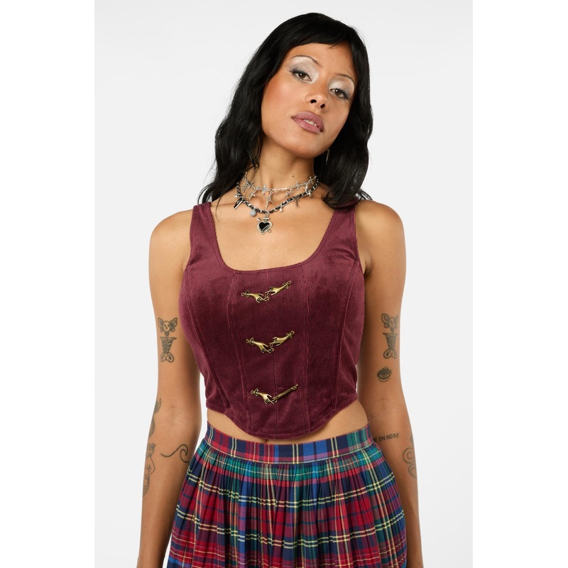 Unified Cord Corset Top