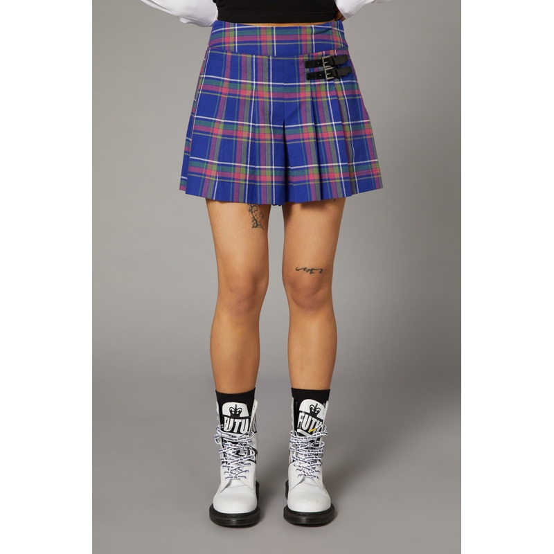 Werewolf Tartan Goth Skort