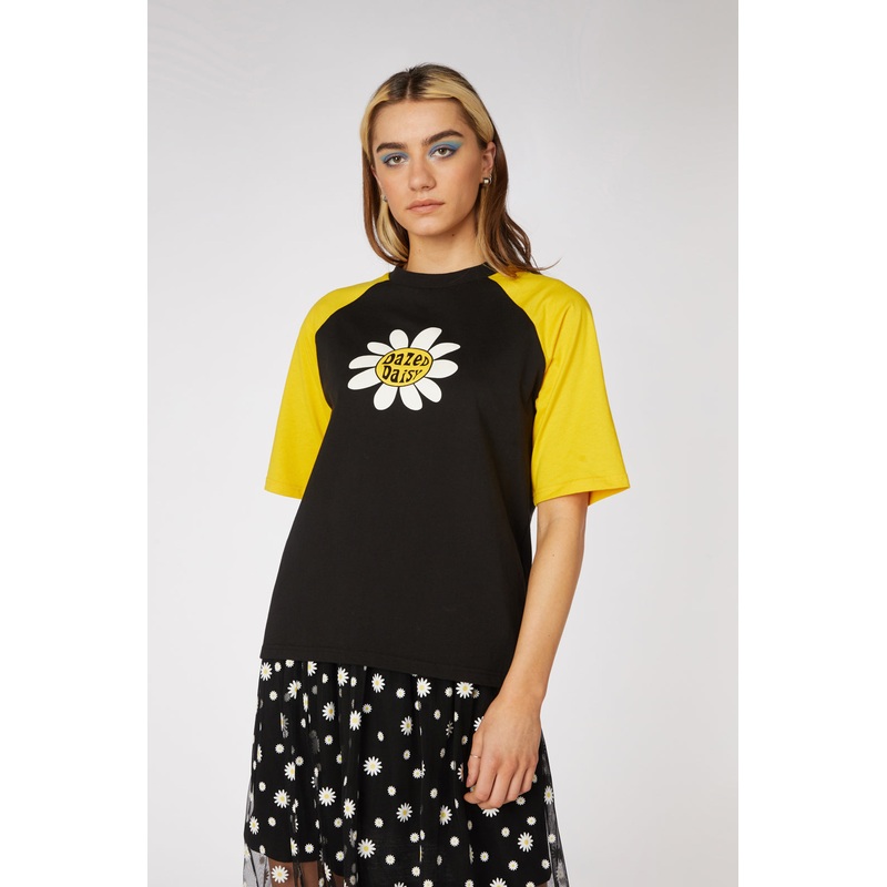 Daisy Raglan Cotton Tee