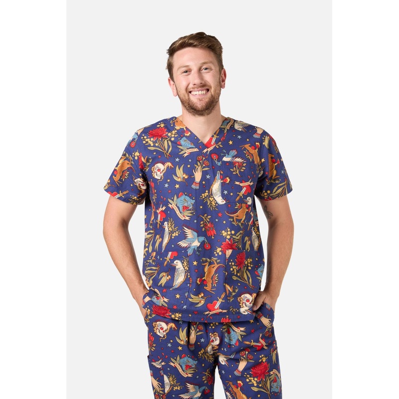 Land Down Under Scrub Set