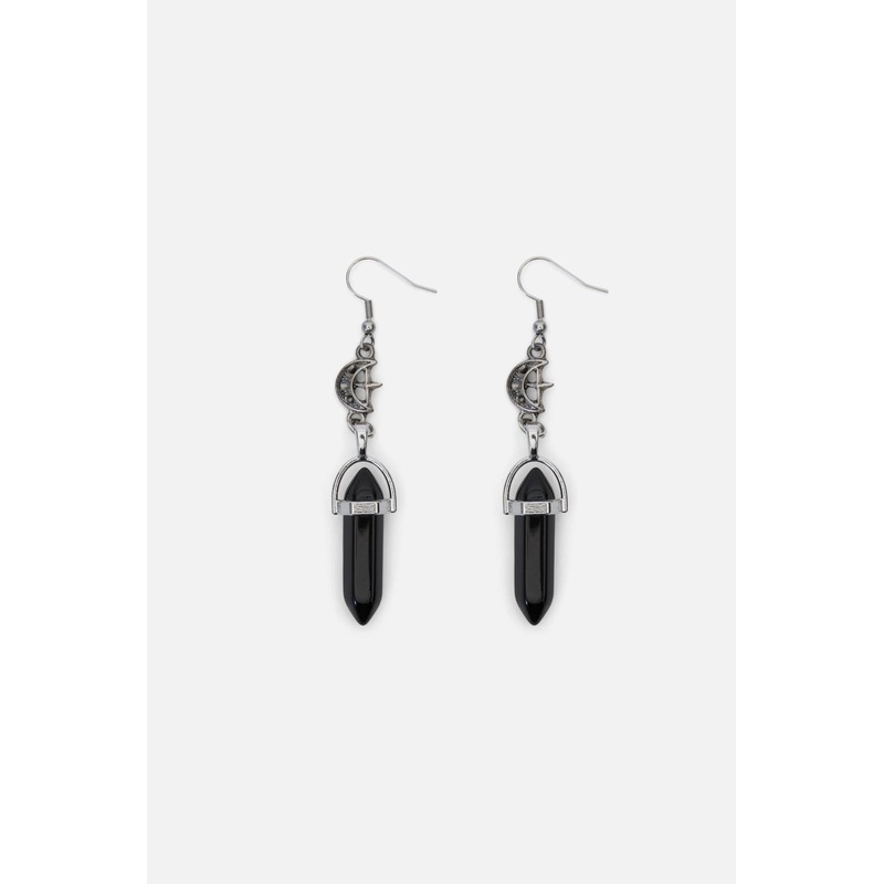 Moon Crystal Earrings