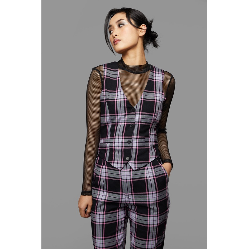 Myrtle Tartan Vest