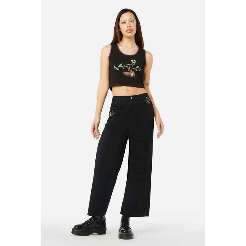 Old World Embroidered Tank