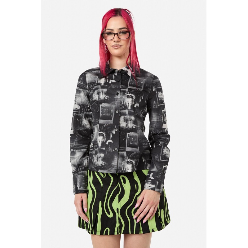 Possess Print Blouse