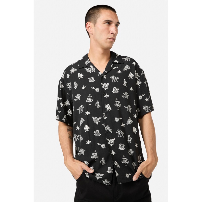 Darc Printed Relaxed Fit SS Shirt