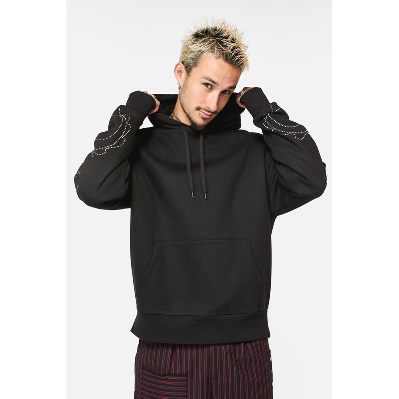 Dragon Wings Diamante Hoodie