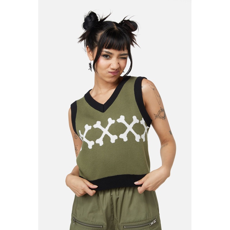 Early Jurrassic Knit Vest