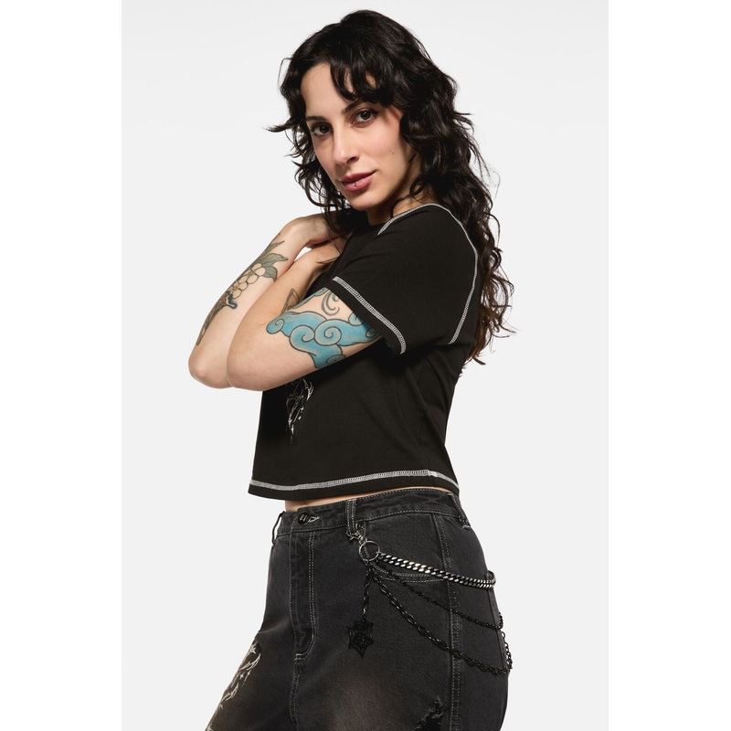 Jean Chain with Spiderweb