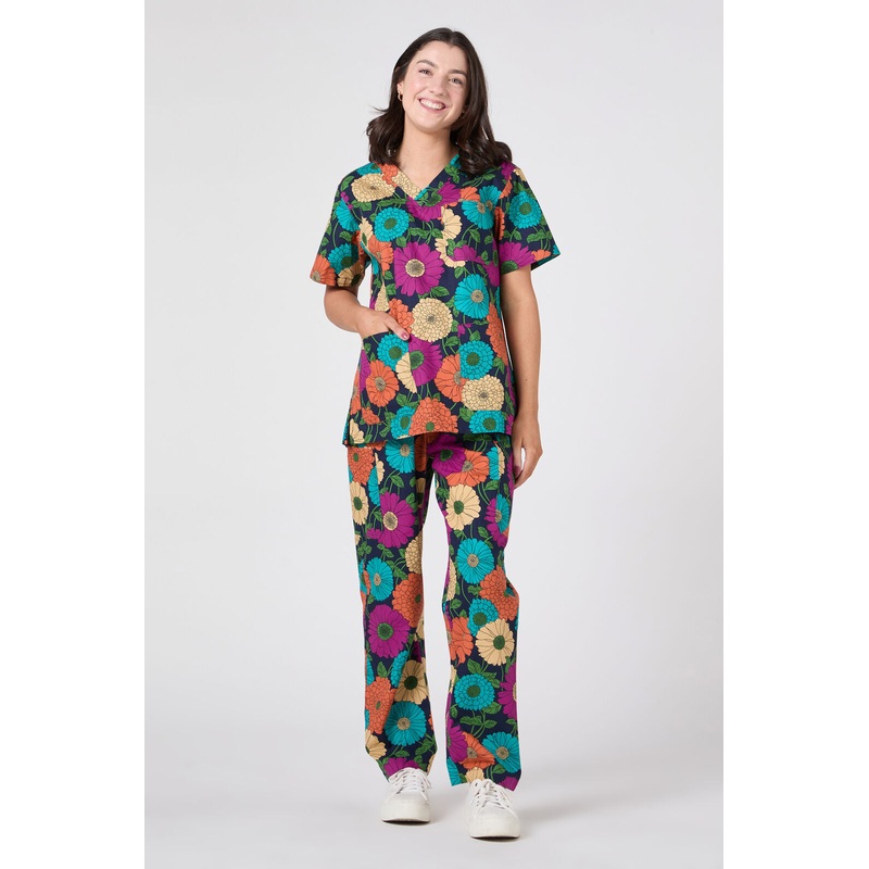 Bonnie Floral Scrub Set