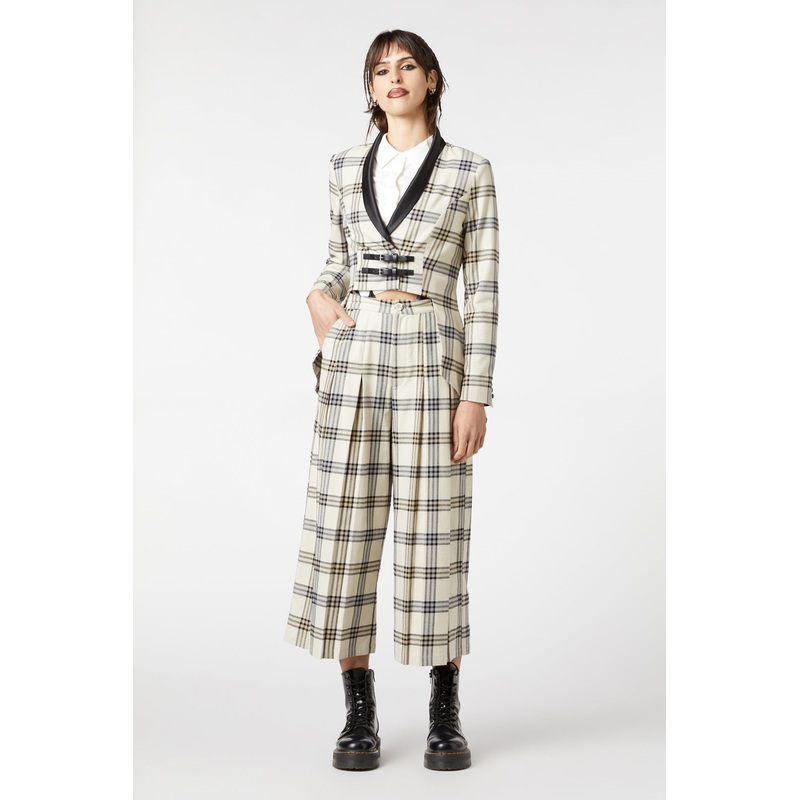 Crescent Tartan Tail Coat