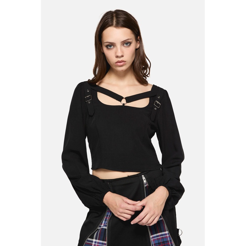 Little Bitter Buckle Strap Blouse