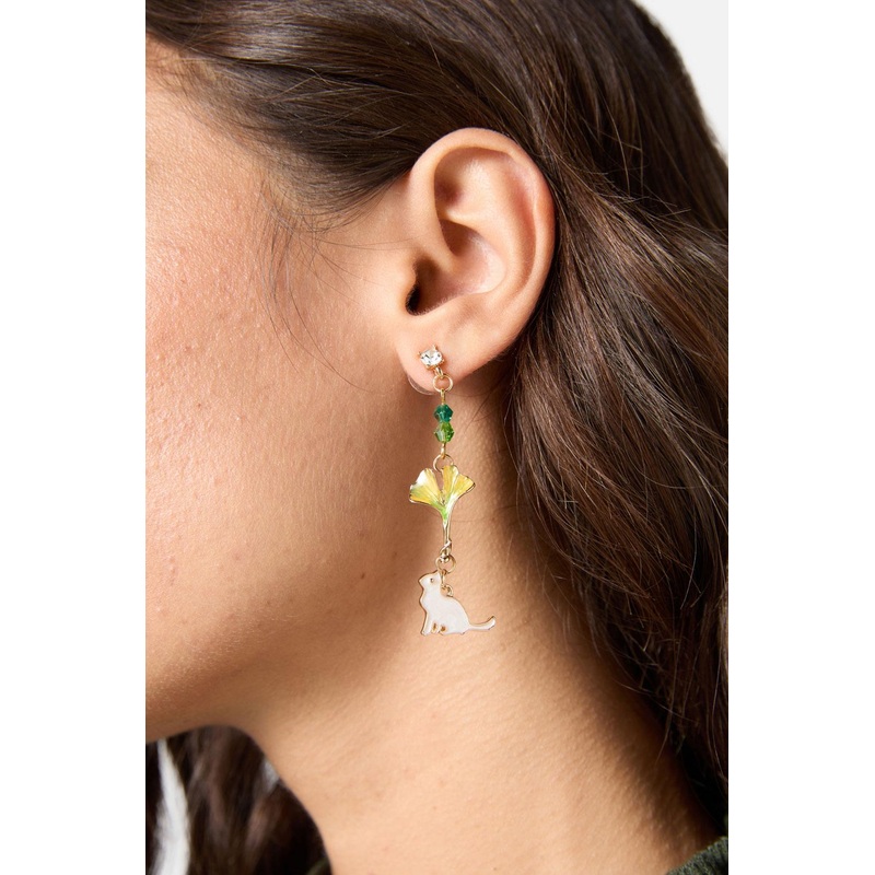 Nature Cat Earrings