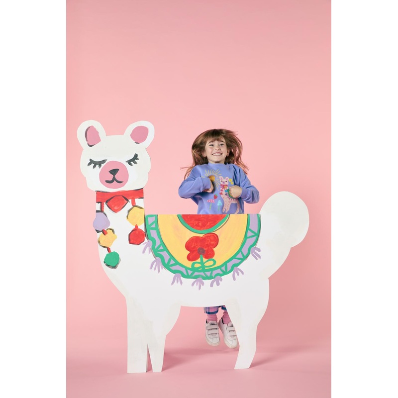 Pretty Llama Kids Sweater