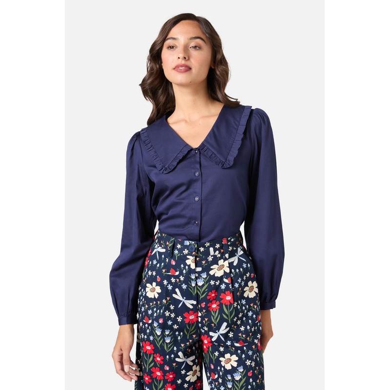 Sherry Cute Collar Blouse