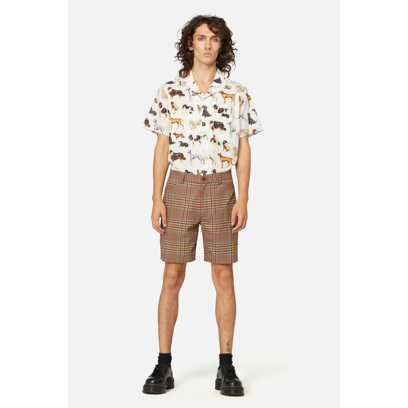 Shiloh Check Twill Short