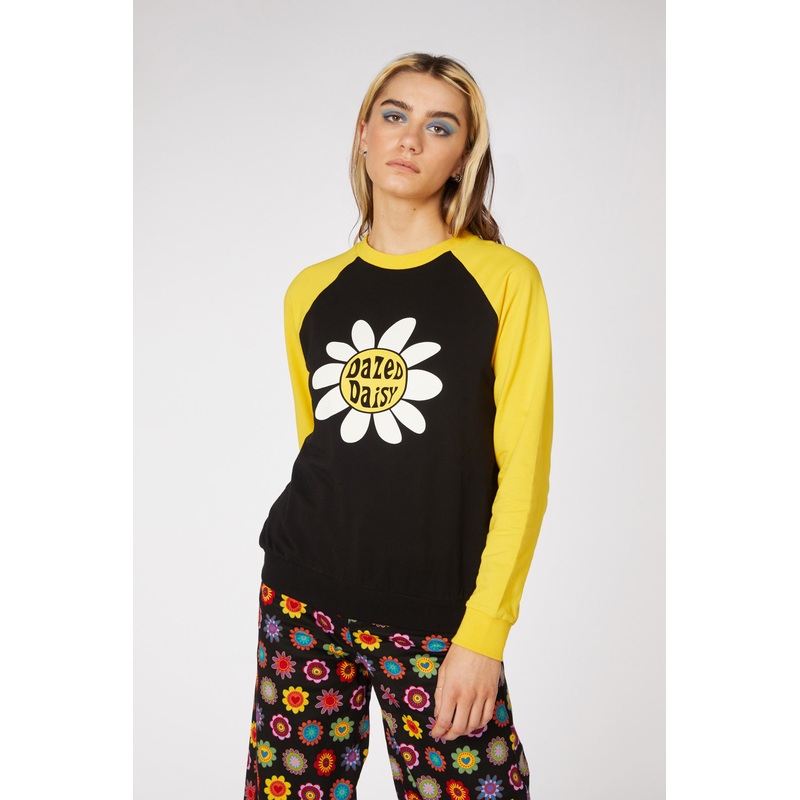 Daisy Raglan Cotton Sweater
