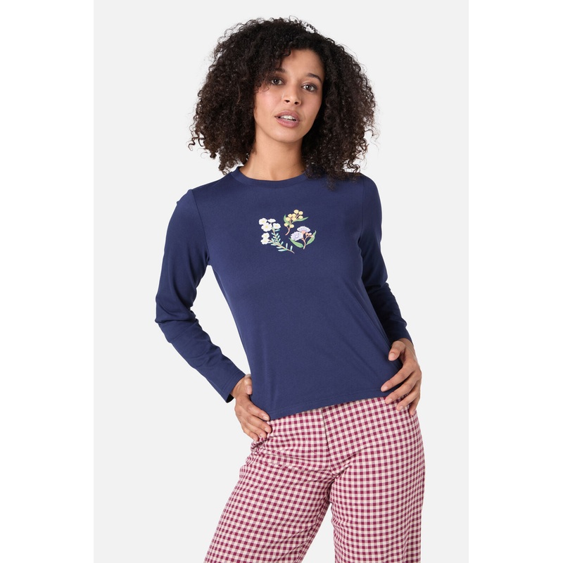 Elsie Flower Long Sleeve Tee