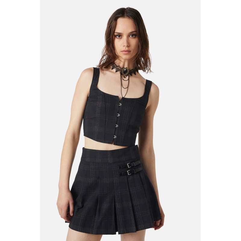 High Society Tartan Corset