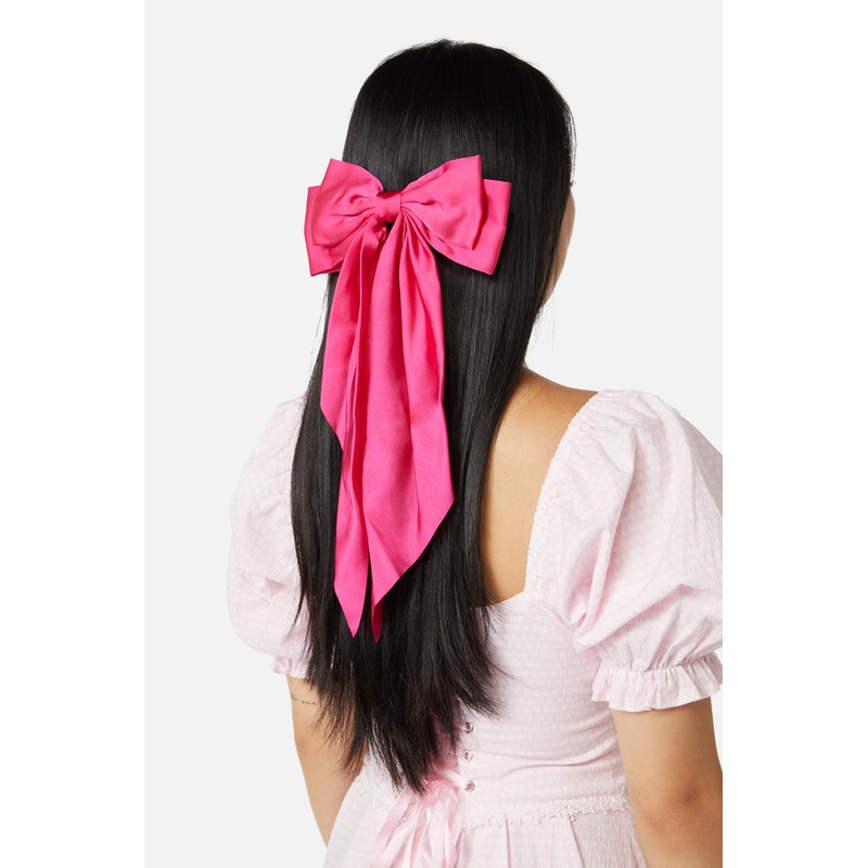 Hot Pink Barrette Clip