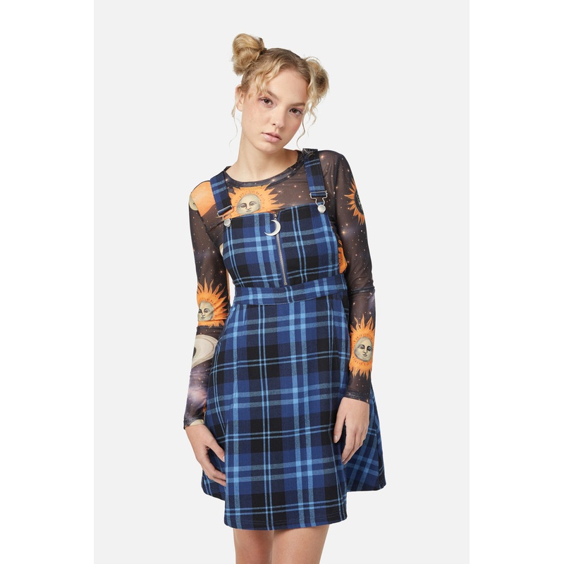 Moonlit Tartan Pinny